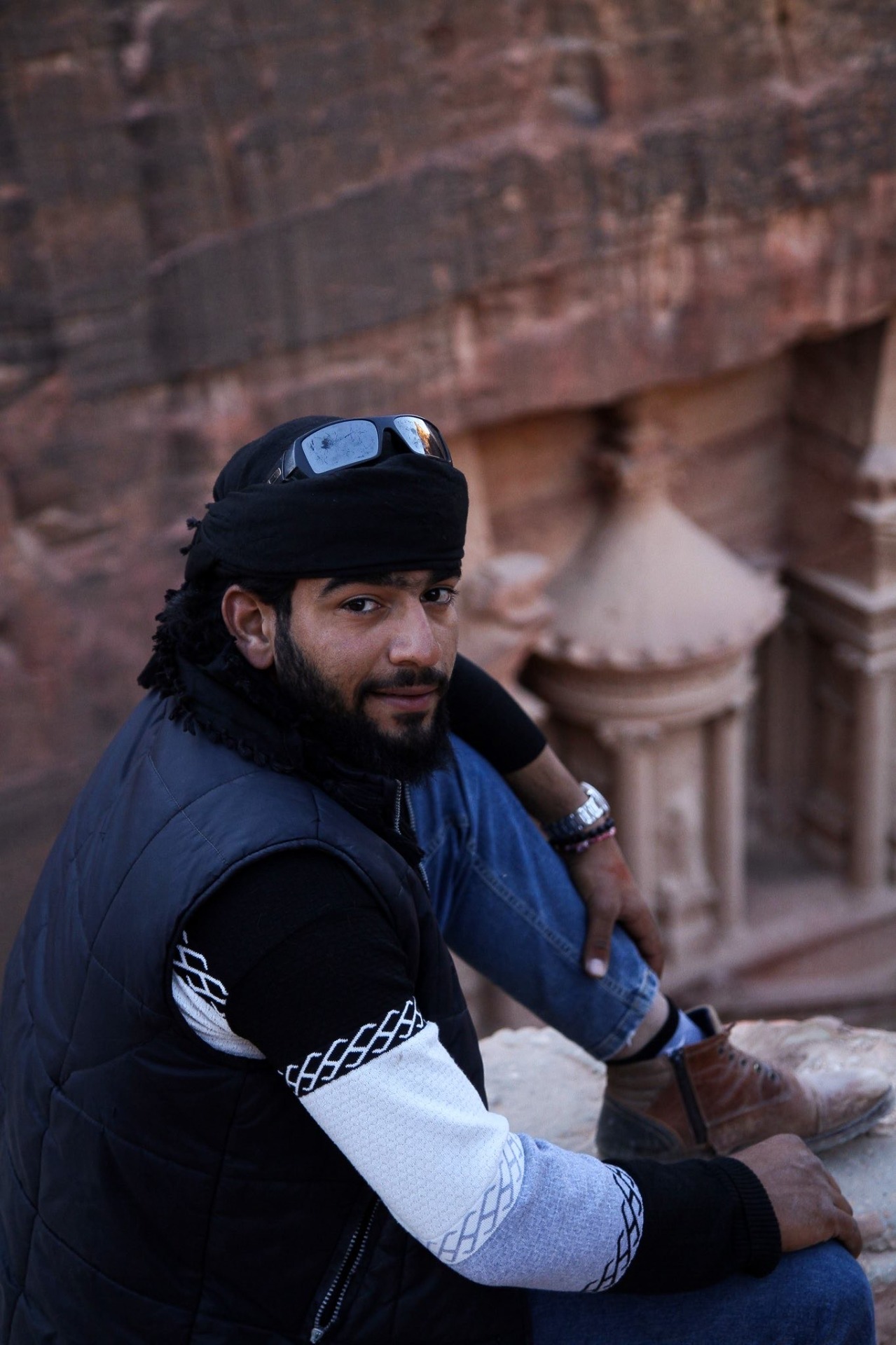 Qais, a túravezetőnk